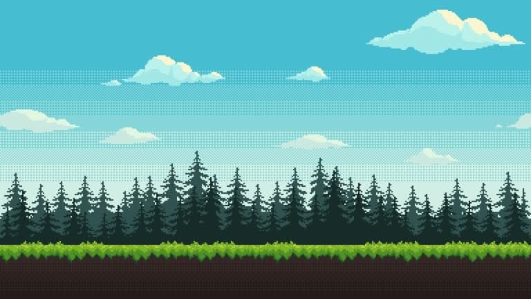 Scaling graph background